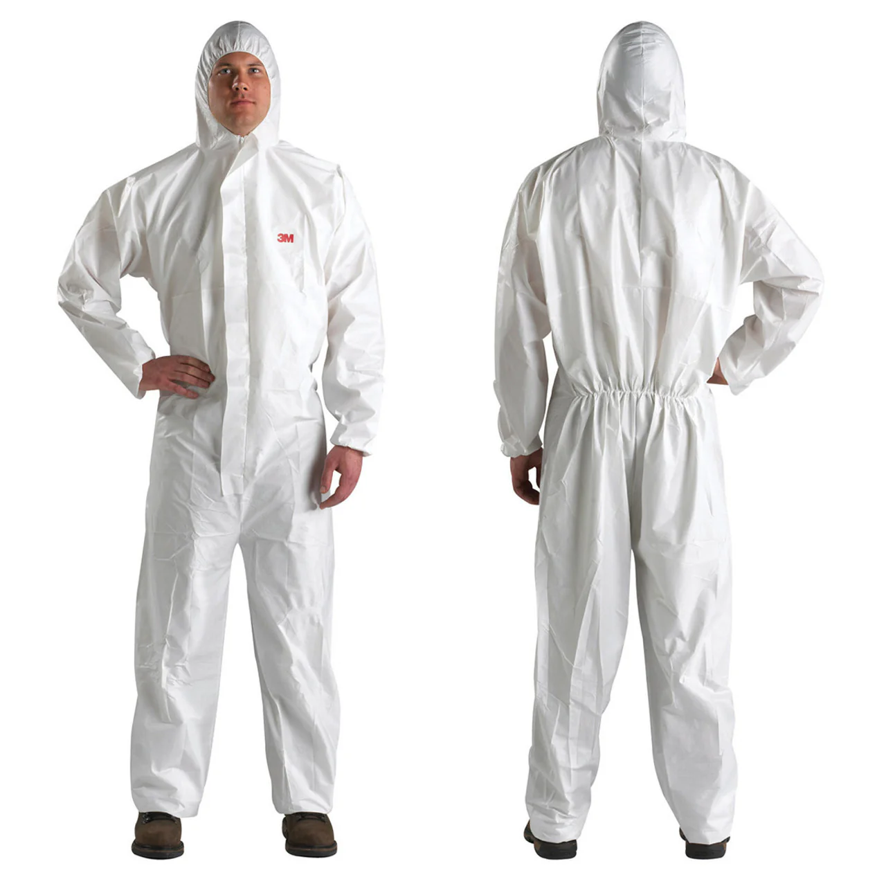 3M 4510 Disposable Protective Coveralls, White - Image 3