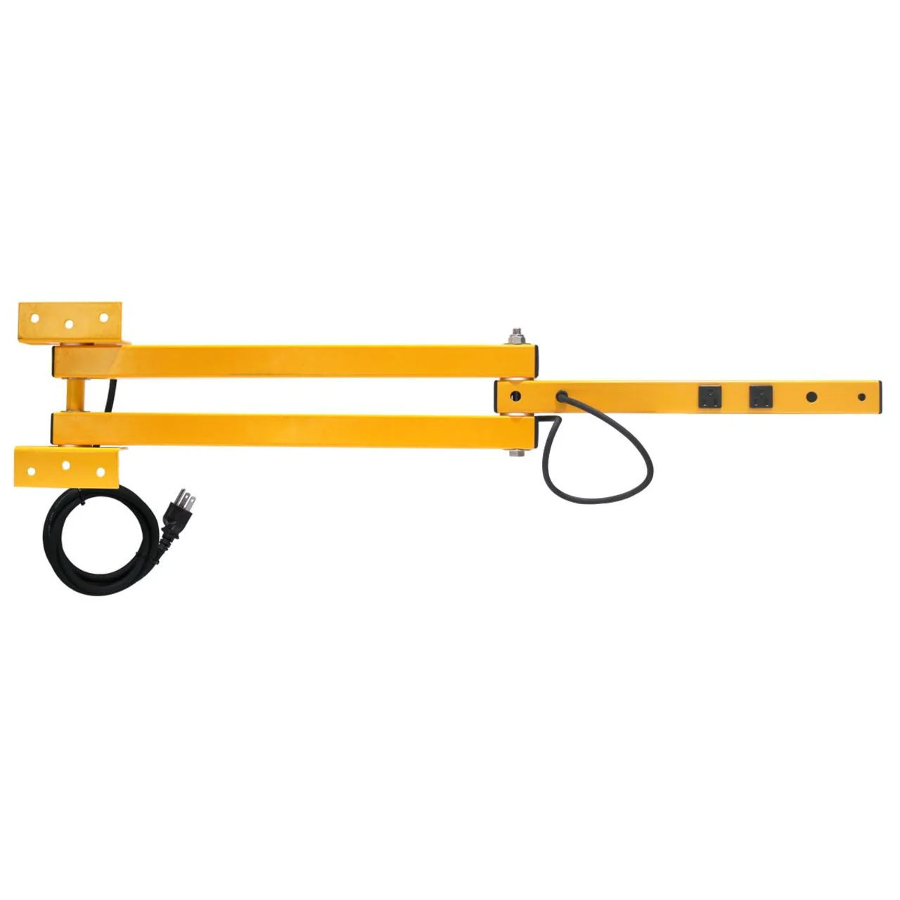40in. Adjustable Bracket Arm Kit - Double Arm - Built-In Power Receptacle