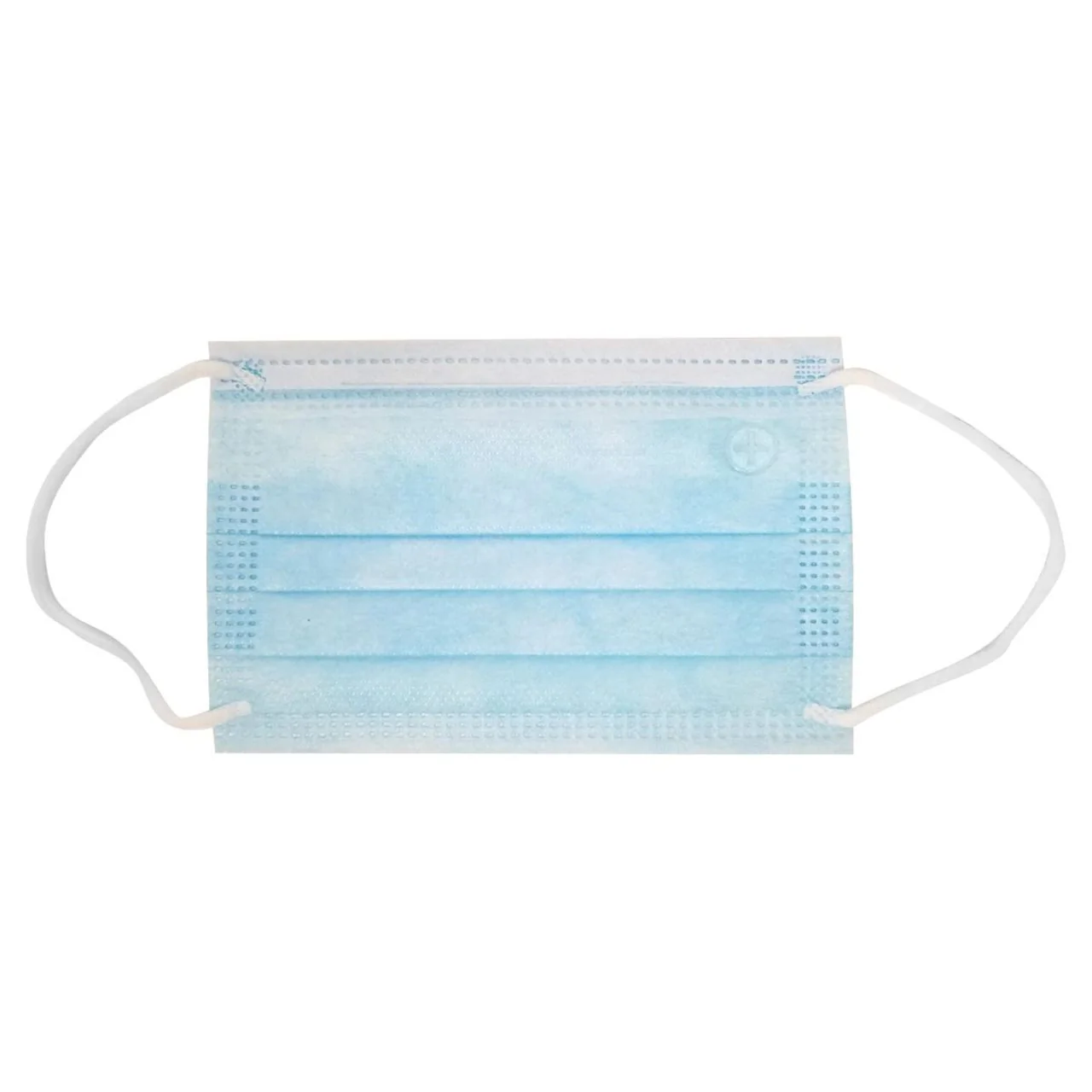 Altor Safety Kids Disposable Face Mask 52212, 3-Ply ASTM Level 2, USA Made, Blue, Box of 50 - Image 2