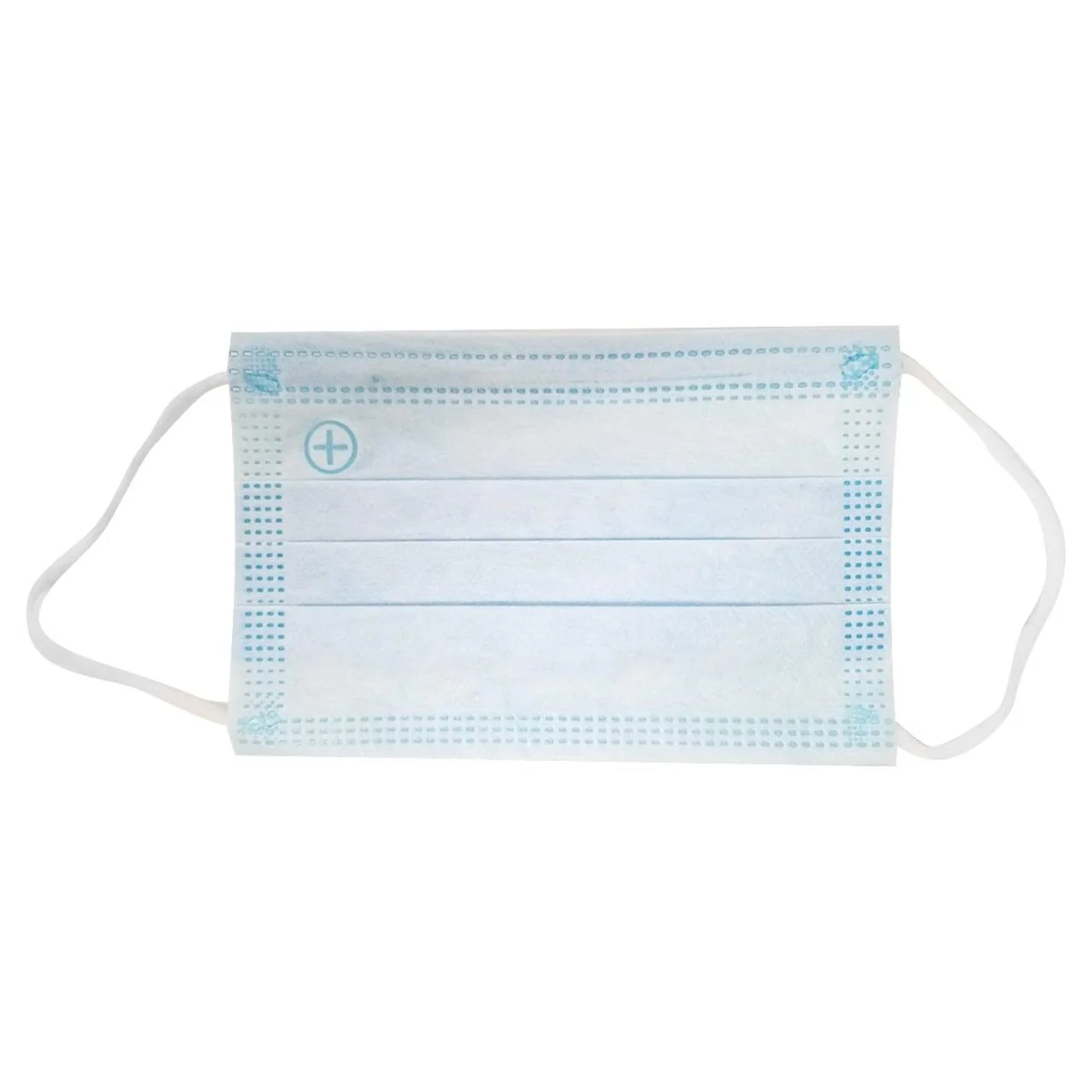 Altor Safety Kids Disposable Face Mask 52212, 3-Ply ASTM Level 2, USA Made, Blue, Box of 50 - Image 3