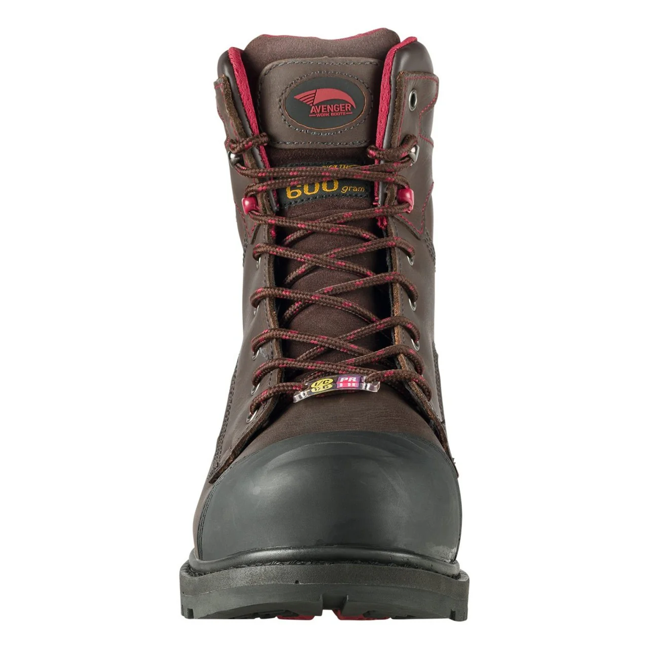 Avenger Men's Hammer Waterproof Insulated EH Carbon Toe Boots, A7573, Brown - Image 5
