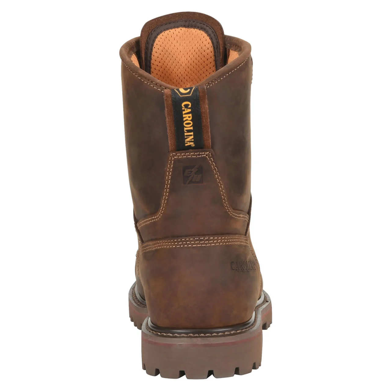 Carolina Men's 28 Series 8" Waterproof EH Soft Toe Boots, CA8028, Kharthoum Cigar - Image 5