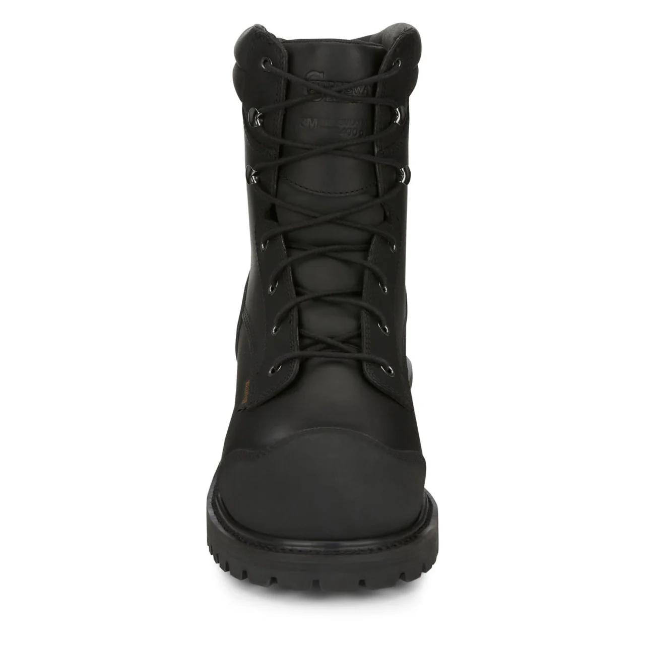 Chippewa Men's Aldarion 8" Logger Waterproof Insulated Composite Toe Boots, 55058, Black - Image 4