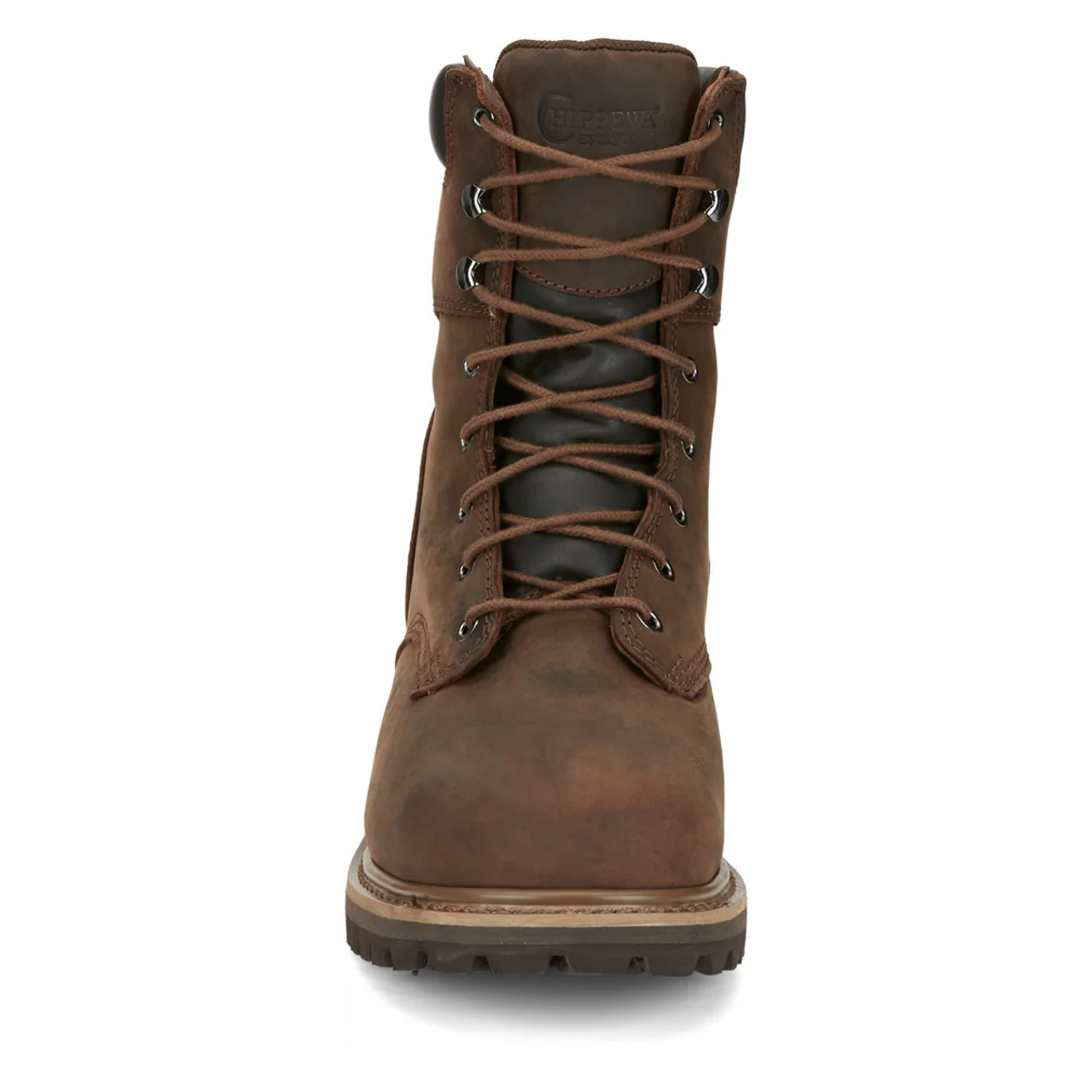 Chippewa Men's Hador 8" Logger Insulated EH Steel Toe Boots, 55025, Brown - Image 4