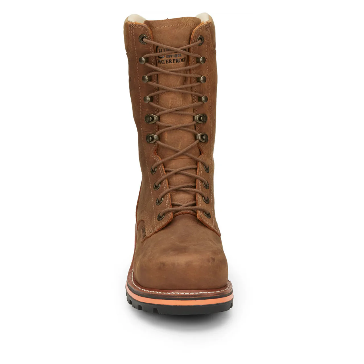 Chippewa Men's Thunderstruck 10" Logger Waterproof EH Nano Composite Toe Boots, TH1030, Brown - Image 4