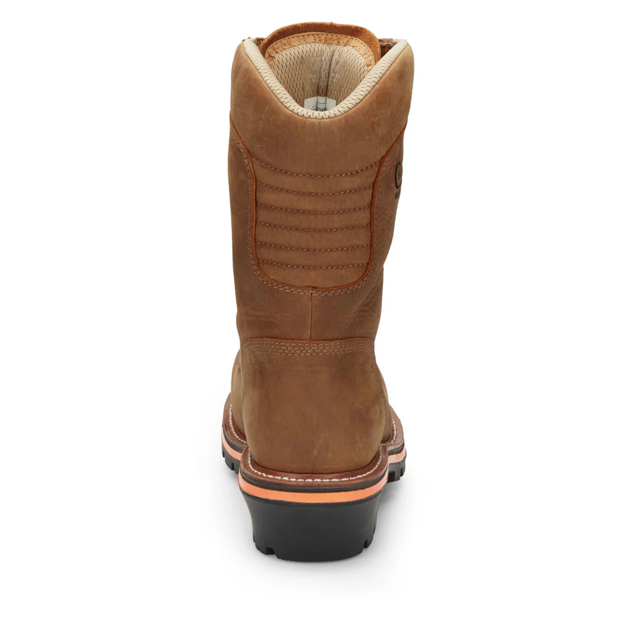 Chippewa Men's Thunderstruck 10" Logger Waterproof EH Nano Composite Toe Boots, TH1030, Brown - Image 6