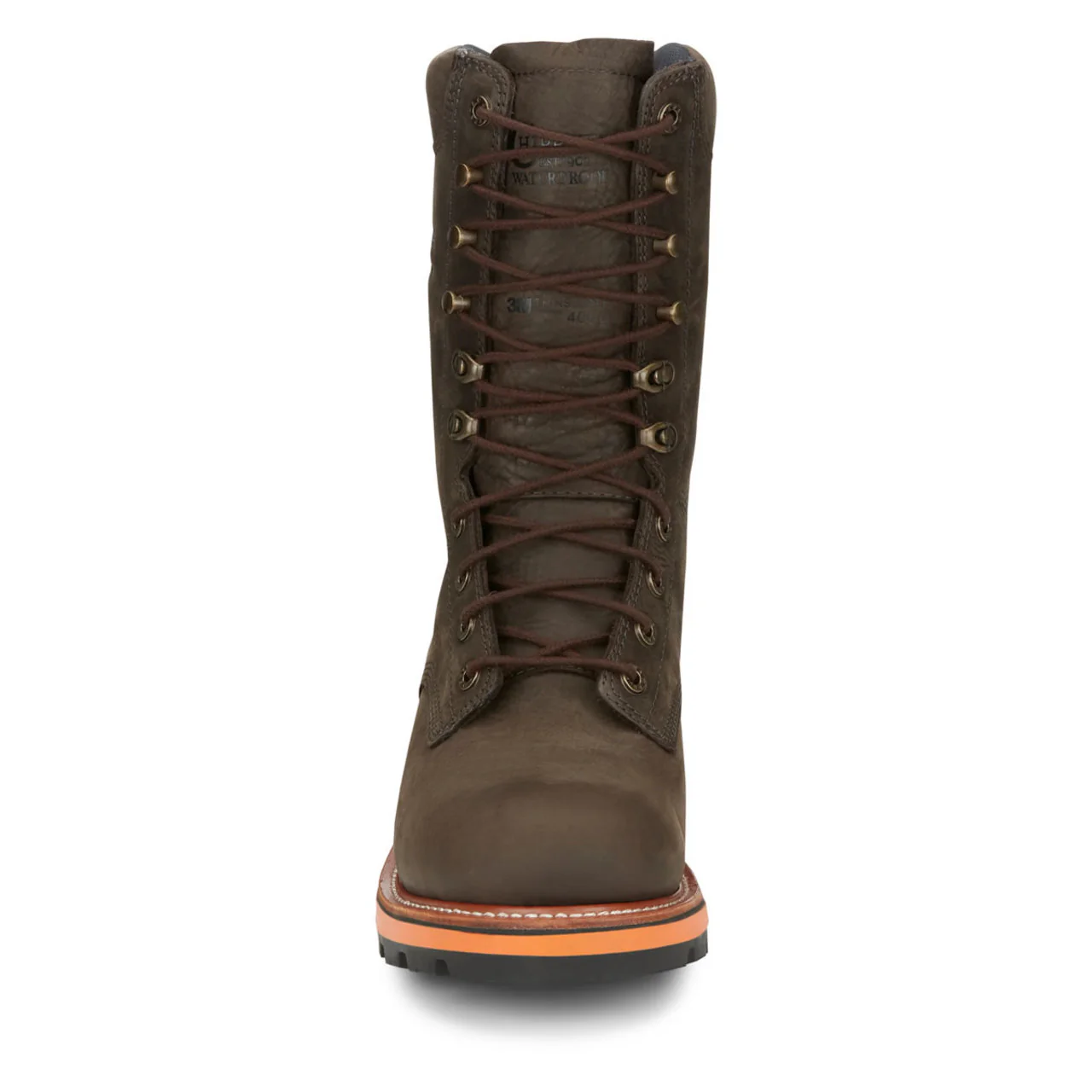 Chippewa Men's Thunderstruck 10" Logger EH Waterproof Insulated Soft Toe Boots, TH1032, Brown - Image 4