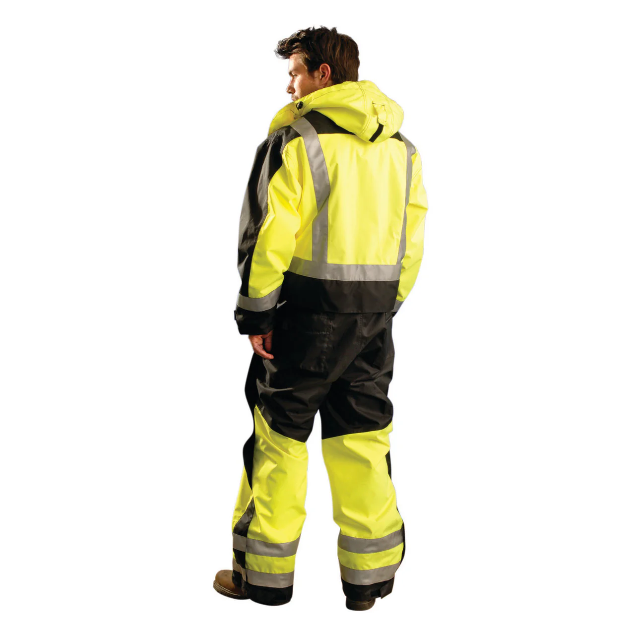 OccuNomix Type R Class 3 Hi-Vis Speed Collection Insulated Premium Cold Weather Coverall, SP-CVL - Image 3