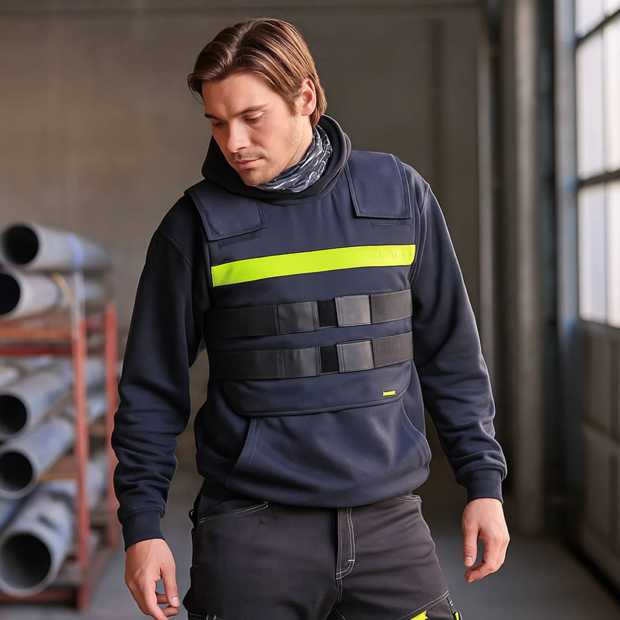 OccuNomix Cooling Vest with Reflexite Stripes Vest Only - PCV1 - Image 2