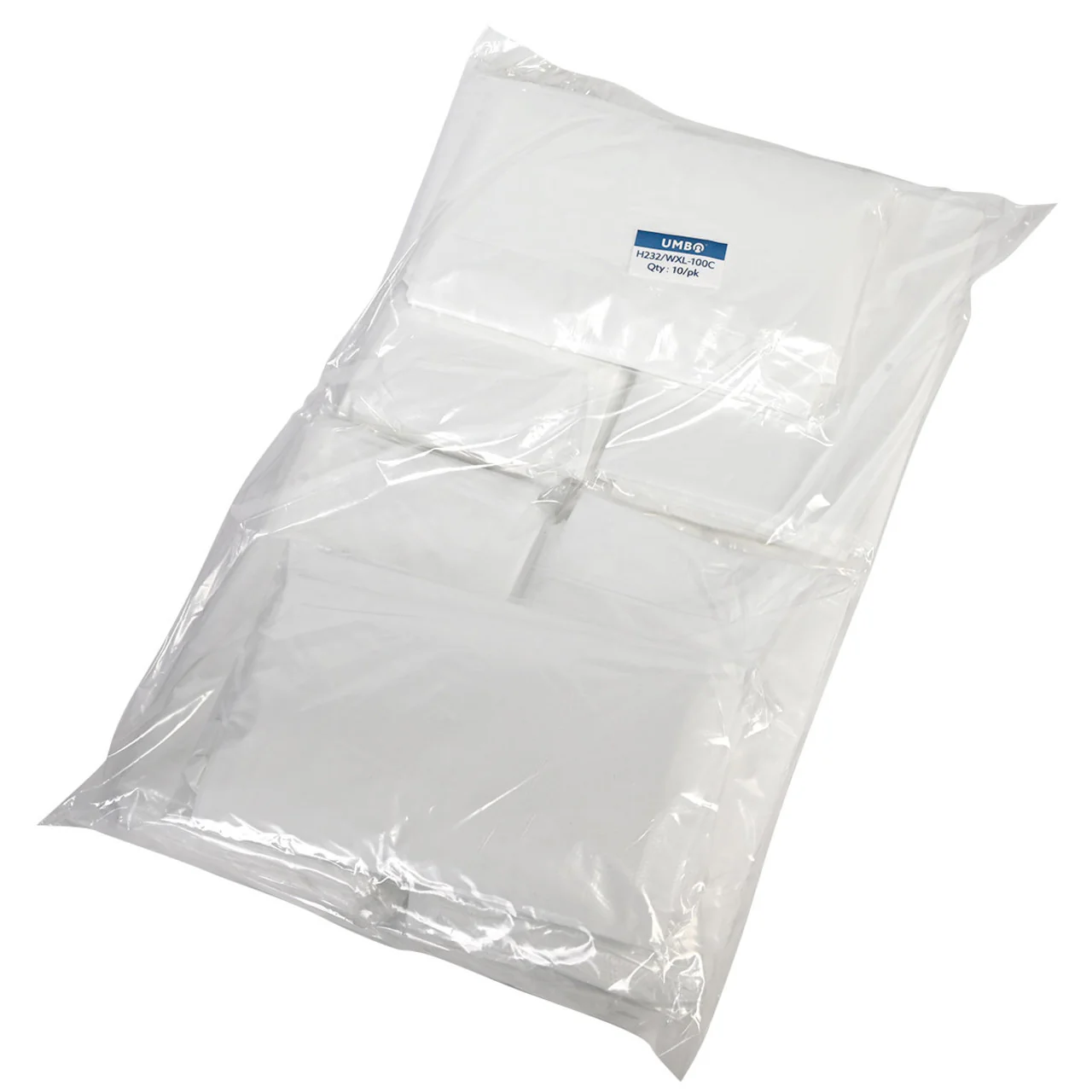 UMBO 47" Polyethylene CPE Gown with Thumb Loops - H232 - Pack of 10 - Image 9