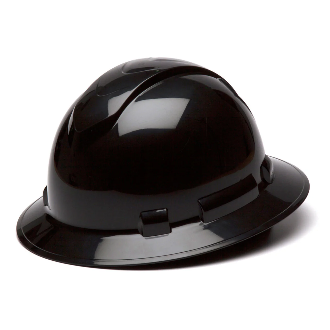 Pyramex Ridgeline Full Brim Hard Hat 4-Point Ratchet Suspension - Image 7