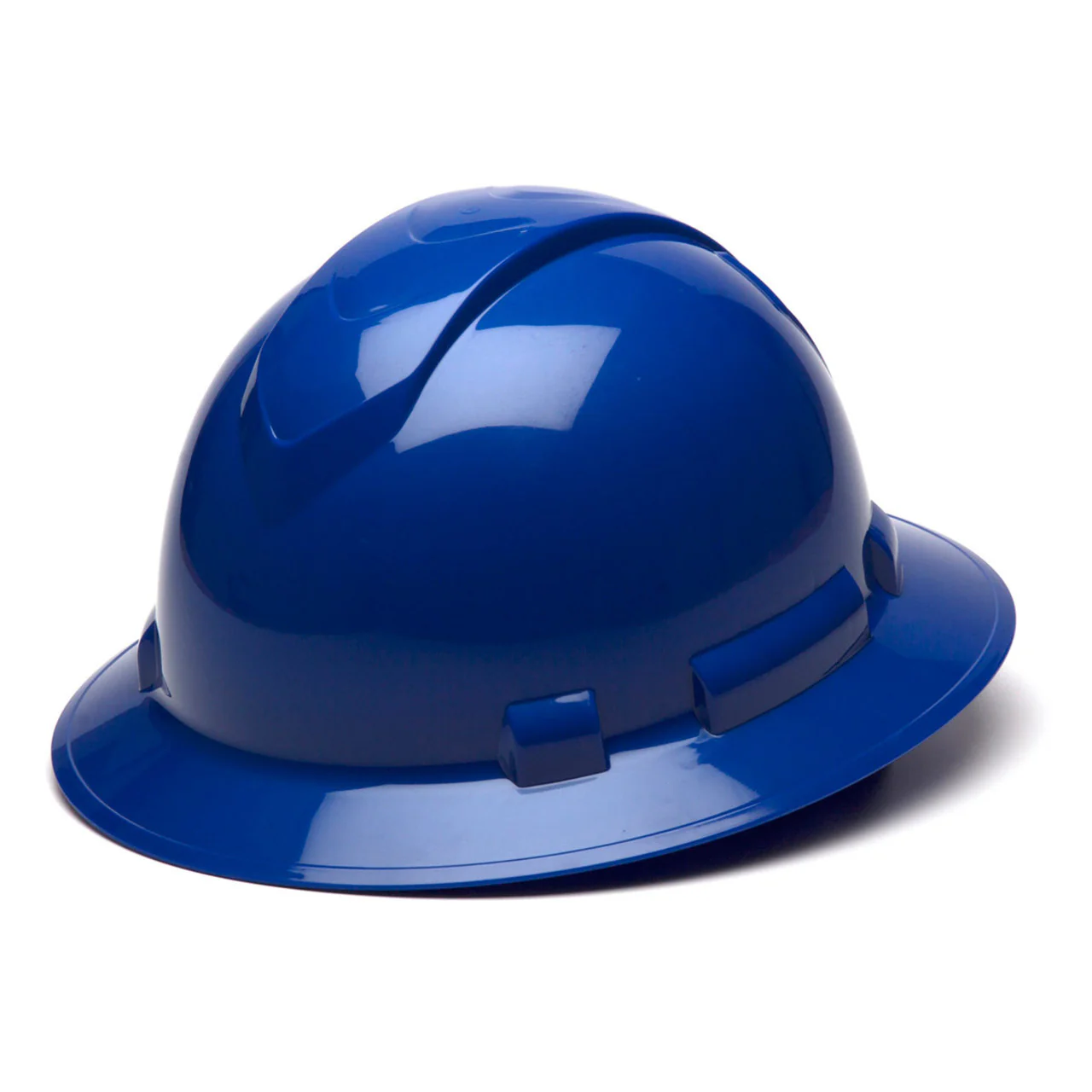 Pyramex Ridgeline Full Brim Hard Hat 4-Point Ratchet Suspension - Image 8