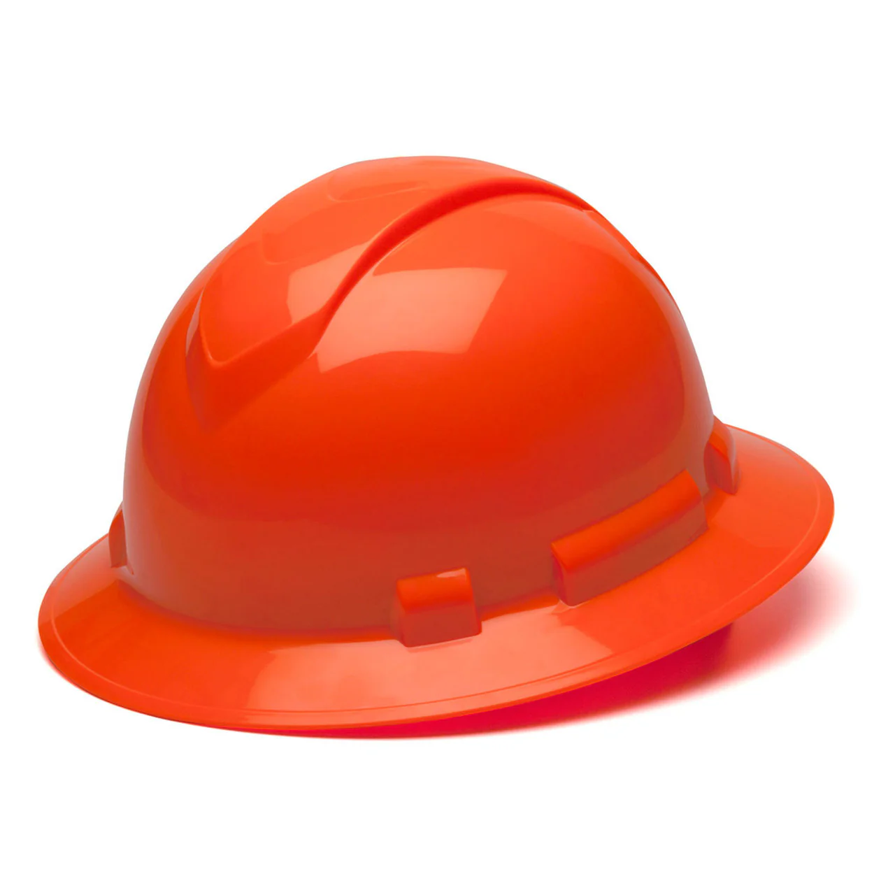 Pyramex Ridgeline Full Brim Hard Hat 4-Point Ratchet Suspension - Image 11