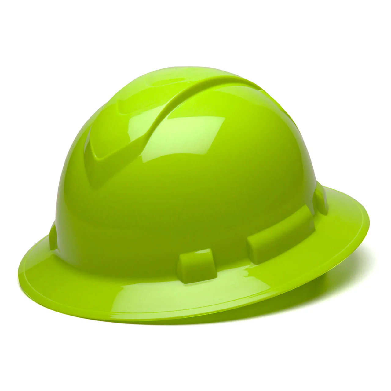 Pyramex Ridgeline Full Brim Hard Hat 4-Point Ratchet Suspension - Image 12