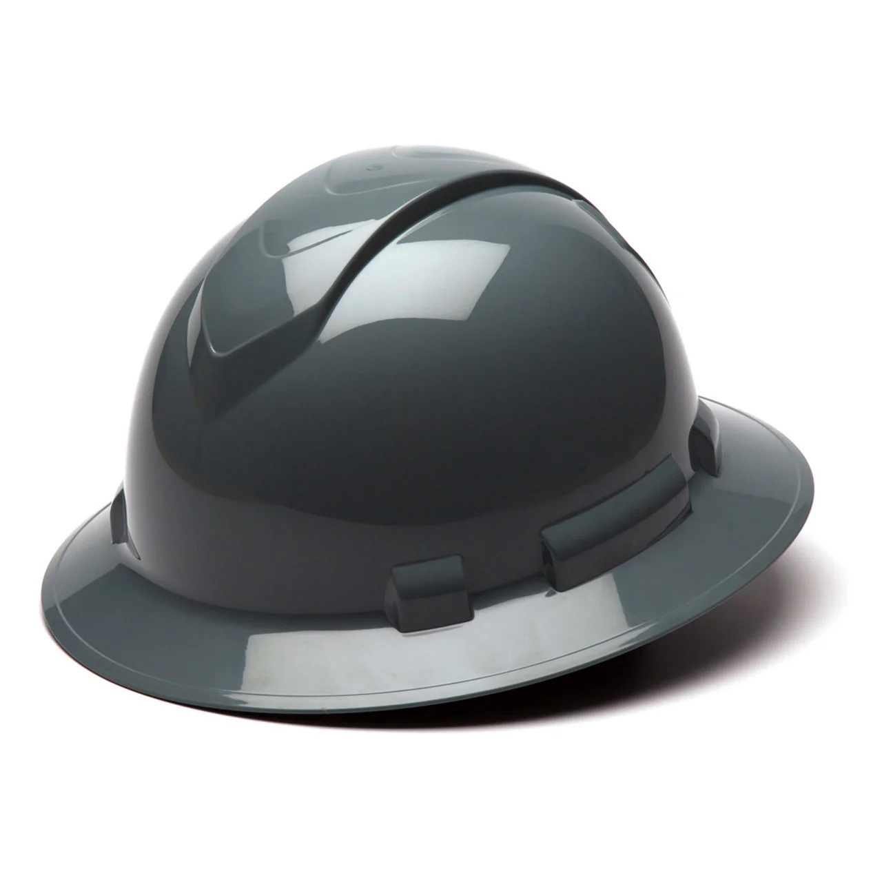 Pyramex Ridgeline Full Brim Hard Hat 4-Point Ratchet Suspension - Image 14