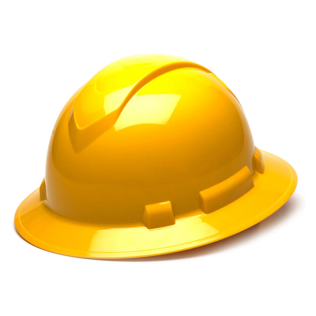 Pyramex Ridgeline Full Brim Hard Hat 4-Point Ratchet Suspension - Image 15