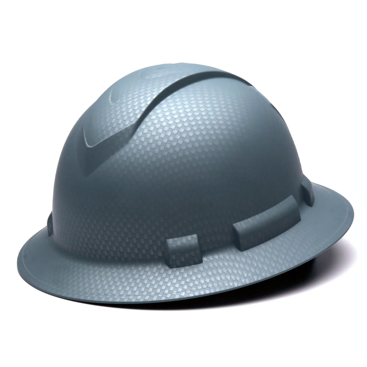 Pyramex Ridgeline Full Brim Hard Hat 4-Point Ratchet Suspension - Image 19