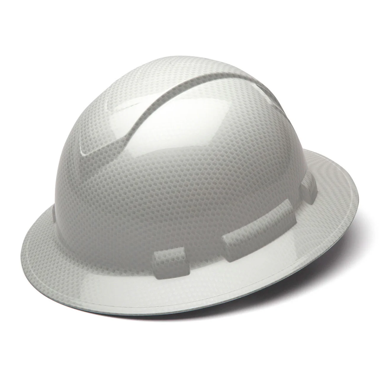 Pyramex Ridgeline Full Brim Hard Hat 4-Point Ratchet Suspension - Image 21