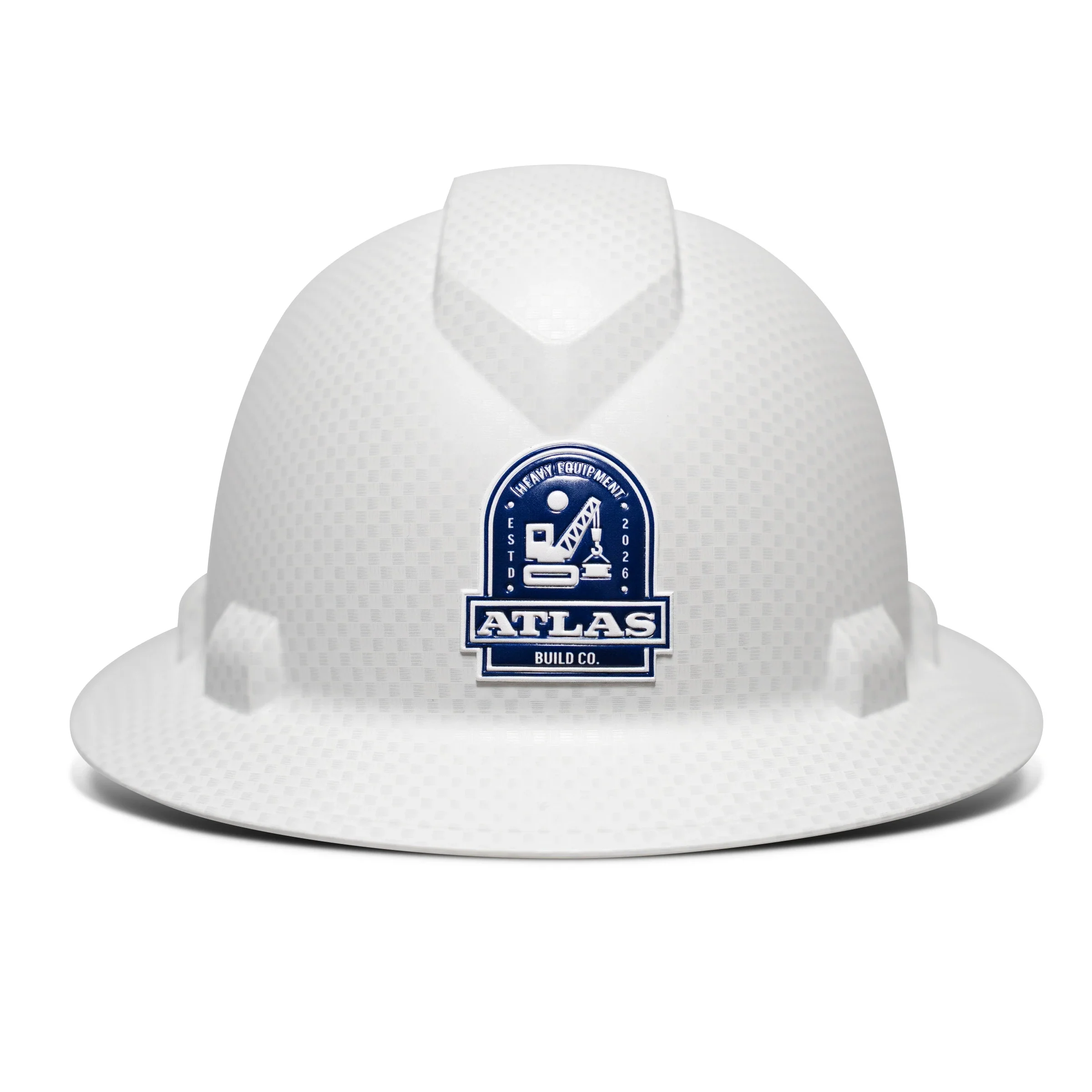 Custom 3D Pyramex Ridgeline Full Brim Hard Hat, 4-Point Ratchet Suspension - Image 3