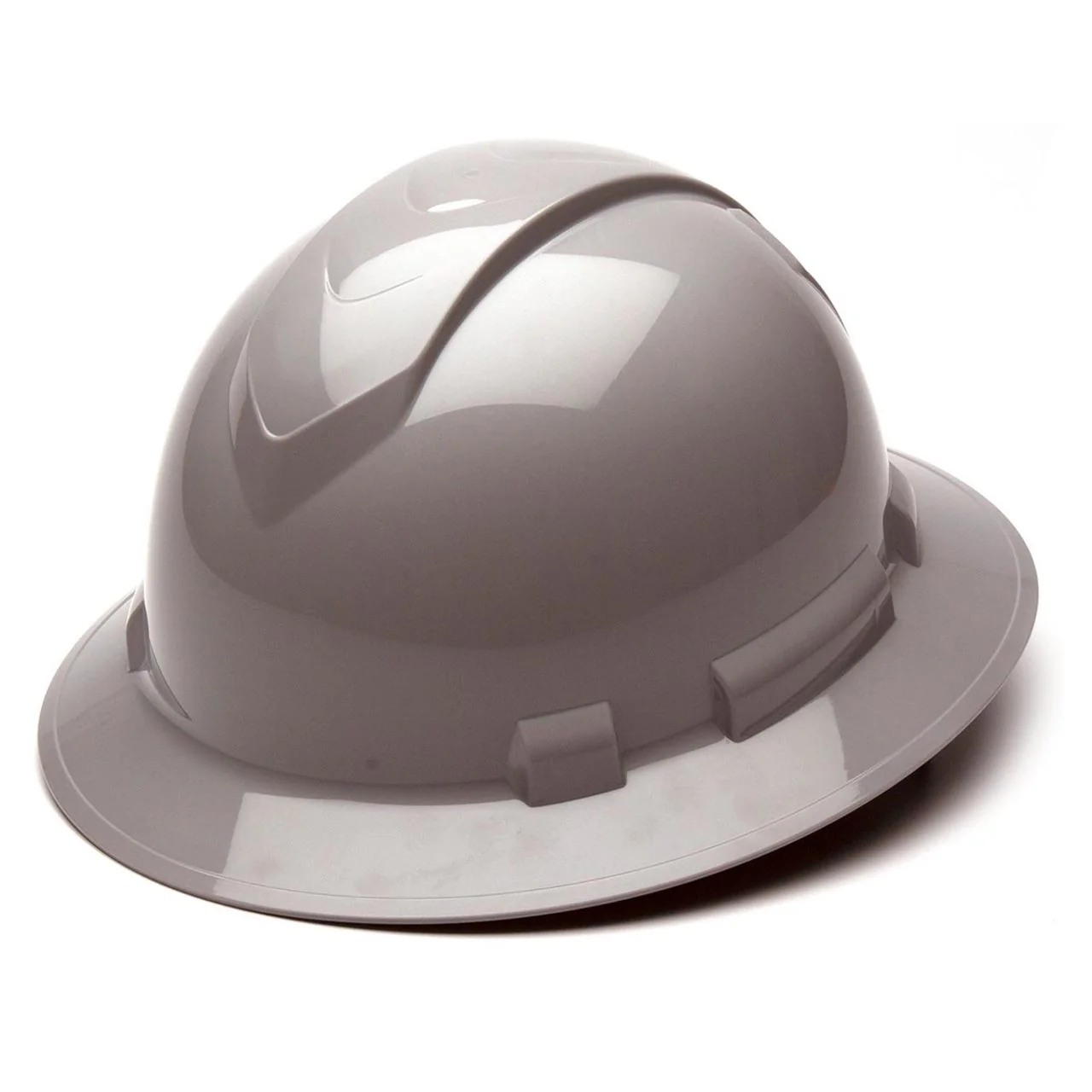 Pyramex Ridgeline Full Brim Hard Hat 4-Point Ratchet Suspension - Image 25