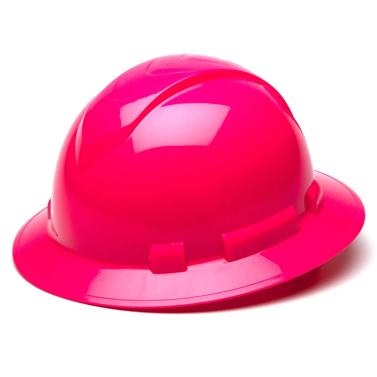 Pyramex Ridgeline Full Brim Hard Hat 4-Point Ratchet Suspension - Image 26