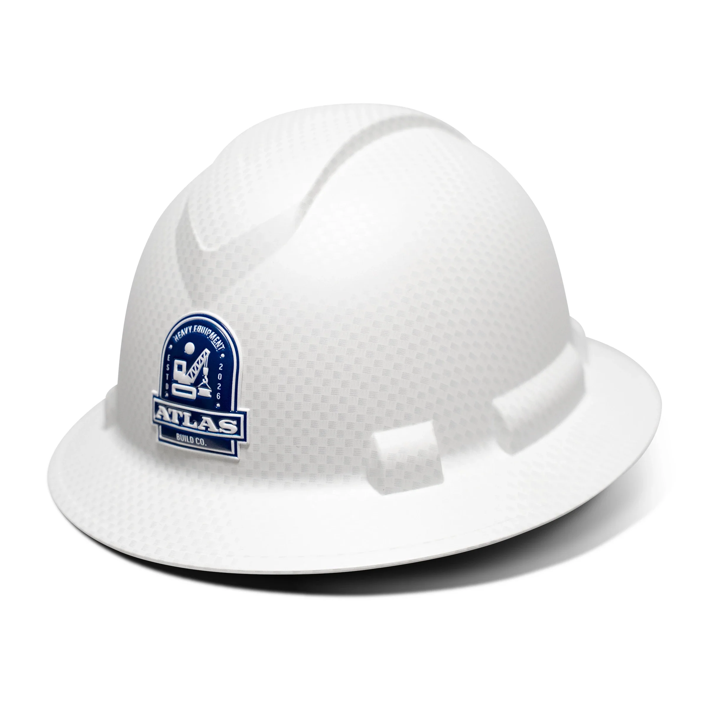 Custom 3D Pyramex Ridgeline Full Brim Hard Hat, 4-Point Ratchet Suspension - Image 5