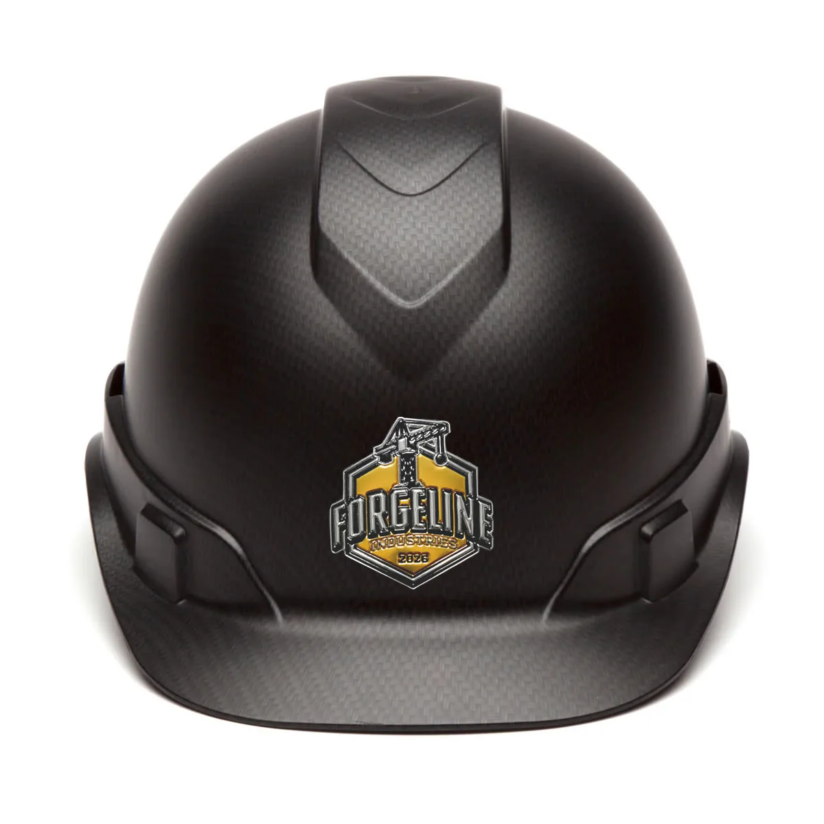 Custom 3D Pyramex Ridgeline Cap Style Hard Hat, 4-Point Ratchet Suspension - Image 3