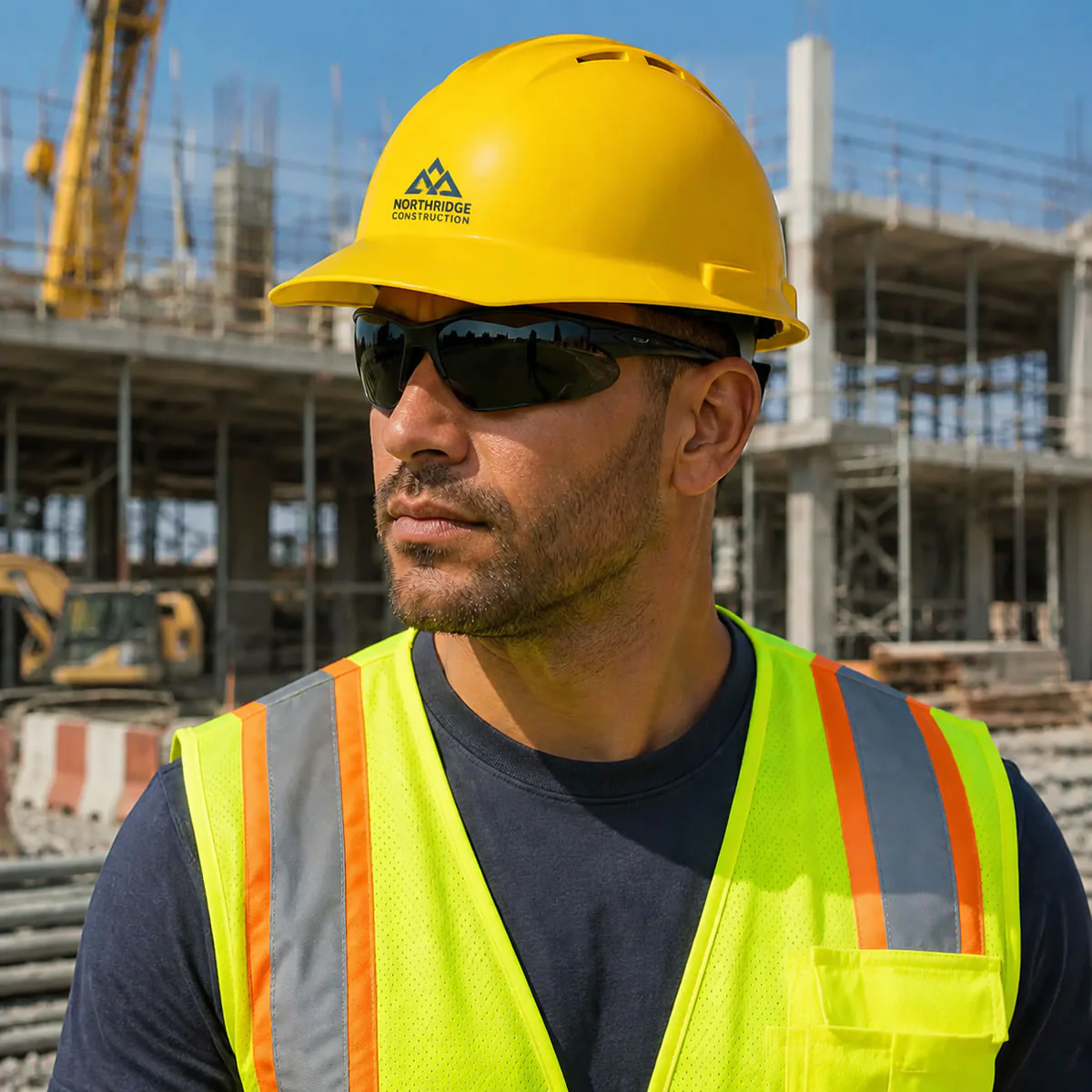 Custom Delta Plus Americana Vented Cap Style Hard Hat, 4-Point Mega Ratchet Suspension - Image 13