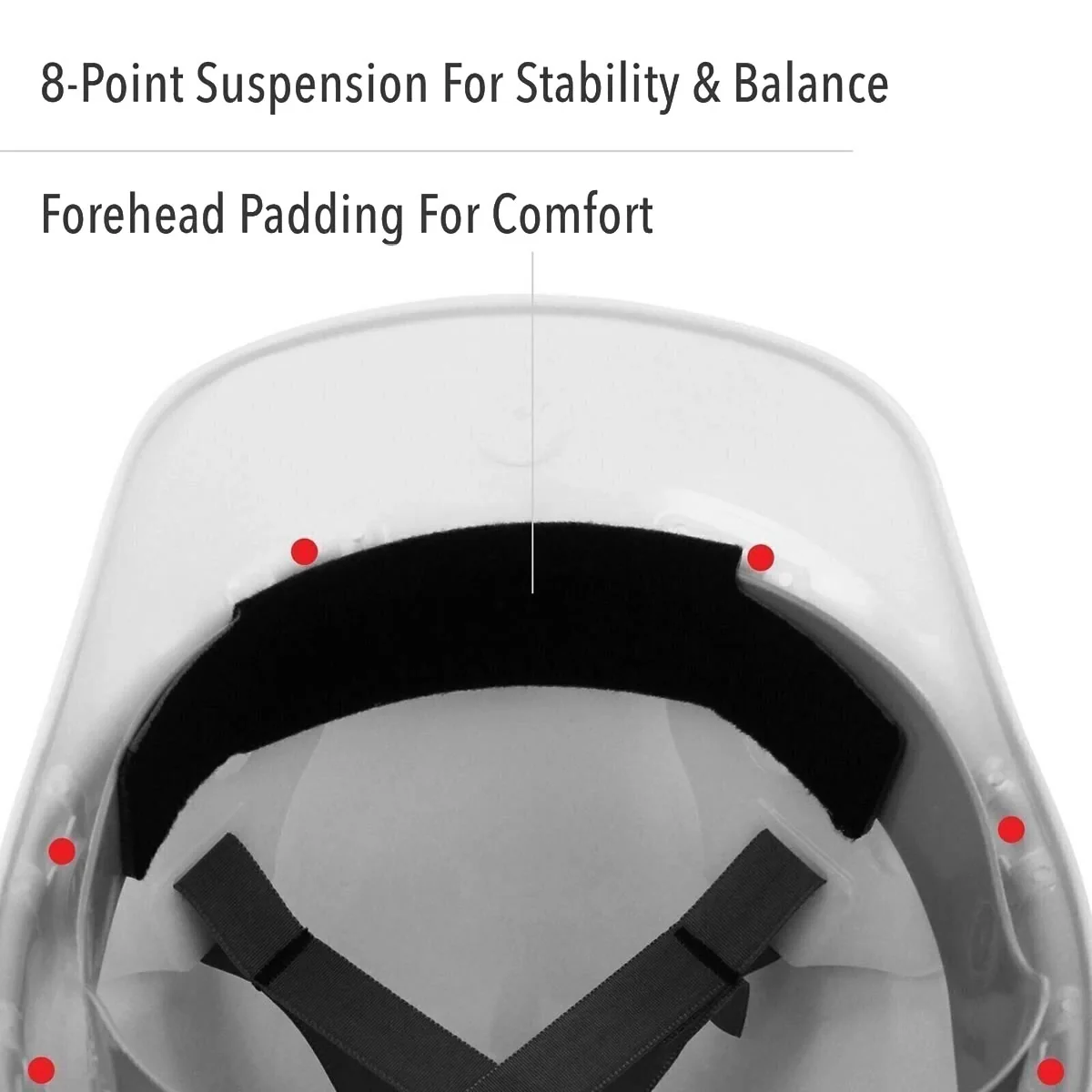 Fibre Metal Supereight Hard Hat with Ratchet Suspension - Image 7