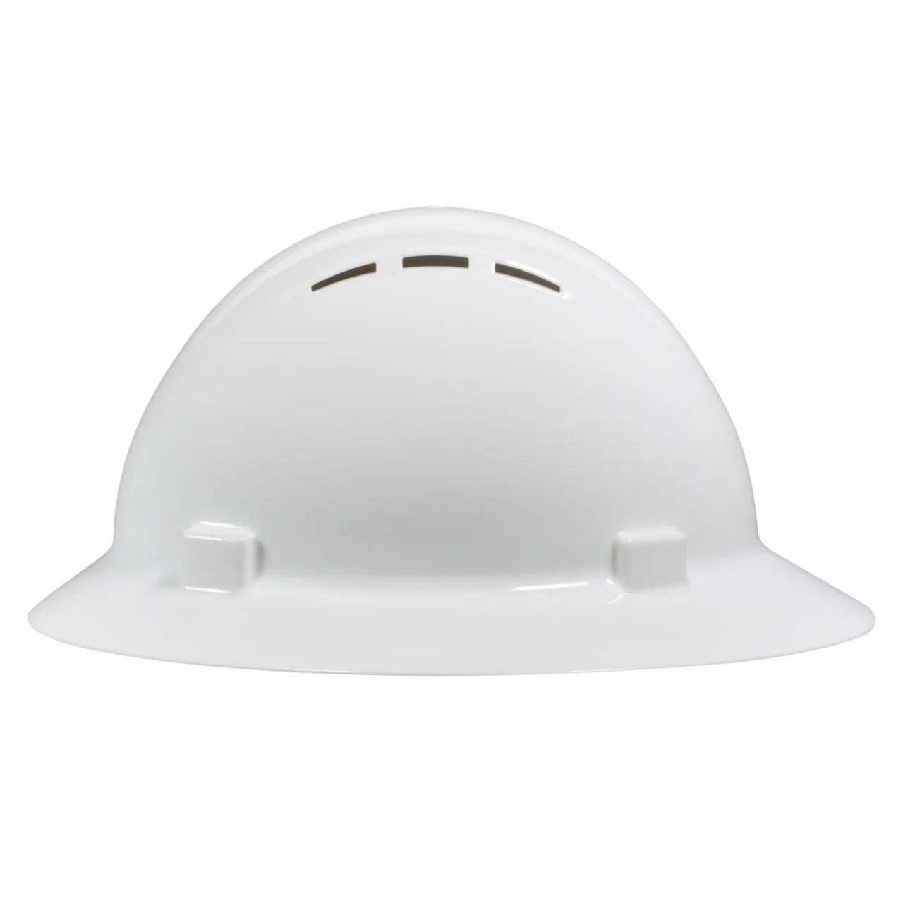 Custom Delta Plus Americana Vented Full Brim Hard Hat, 4-Point Mega Ratchet Suspension - Image 4