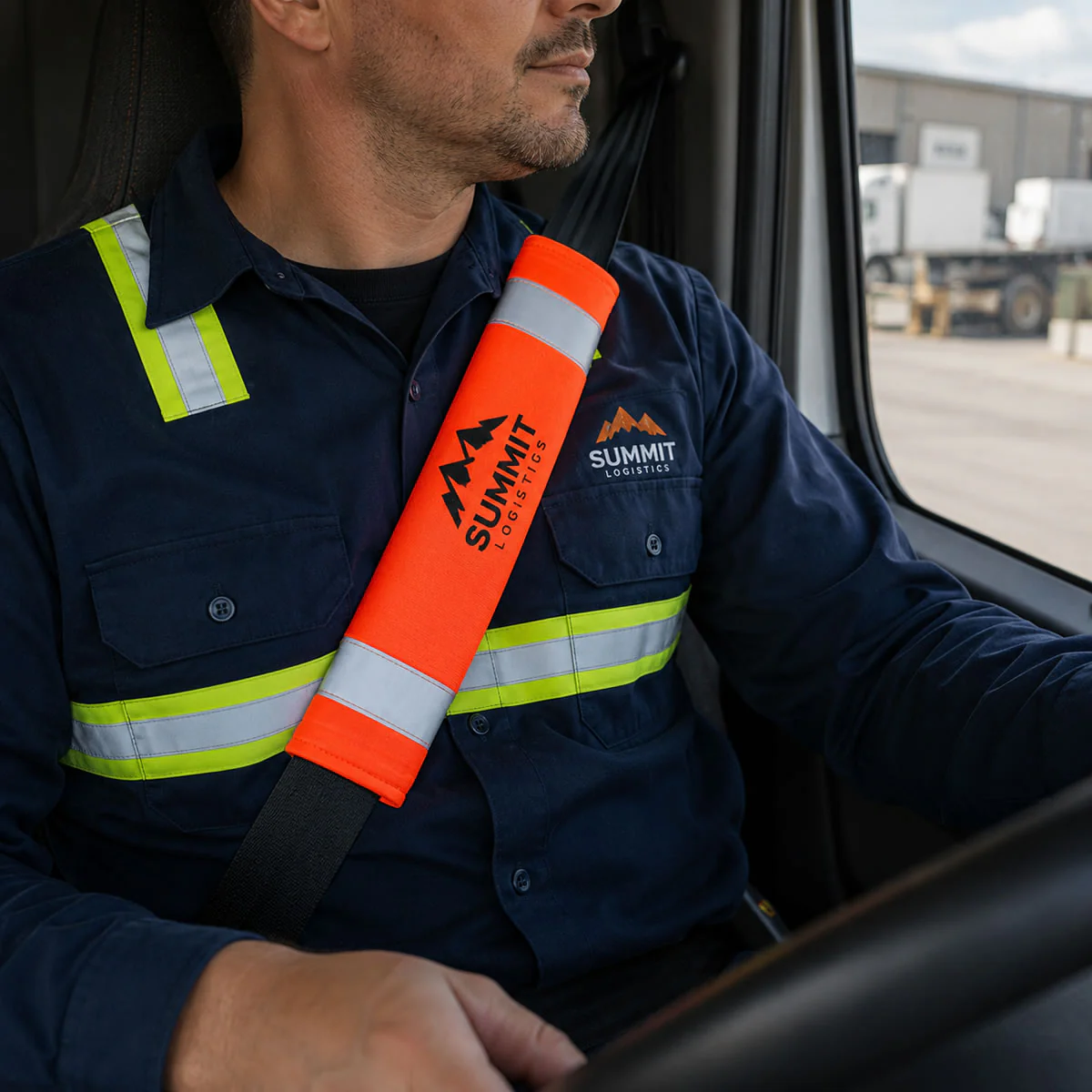 Customized Hi-Vis Seat Belt Cover, 20 Pack - Image 4