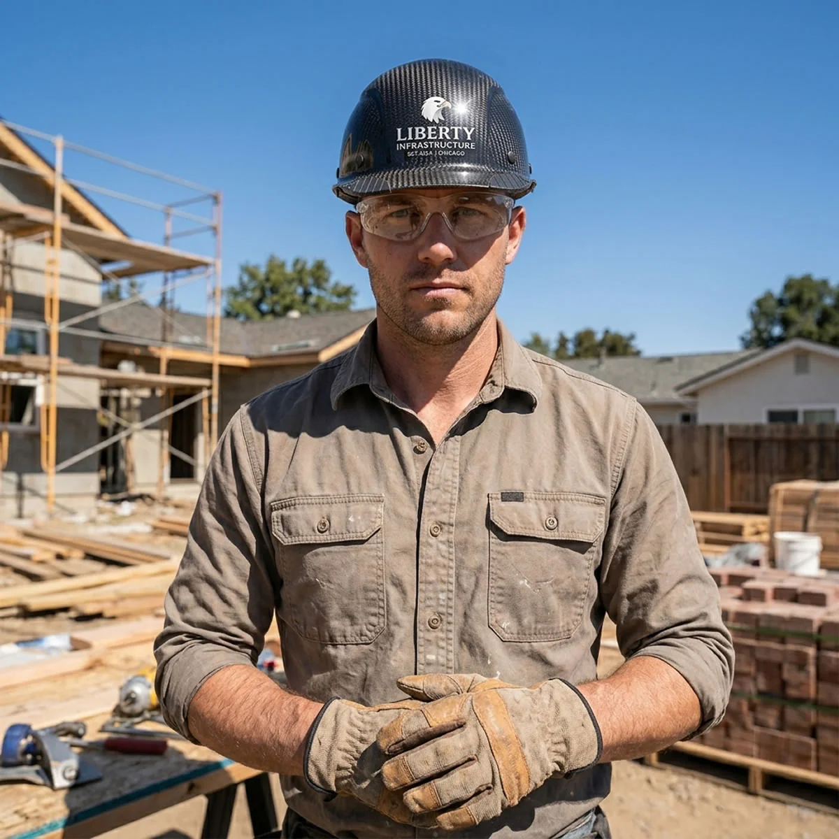 Custom LIFT DAX Cap Carbon Hard Hat - Image 6