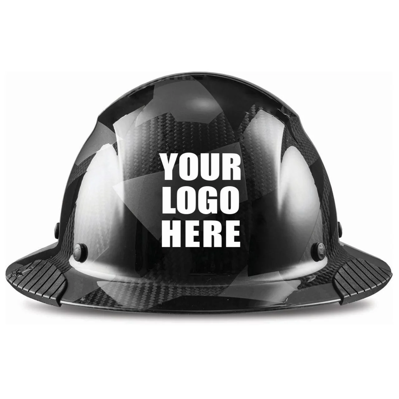 Custom LIFT DAX Full Brim Camo Carbon Hard Hat - Image 4