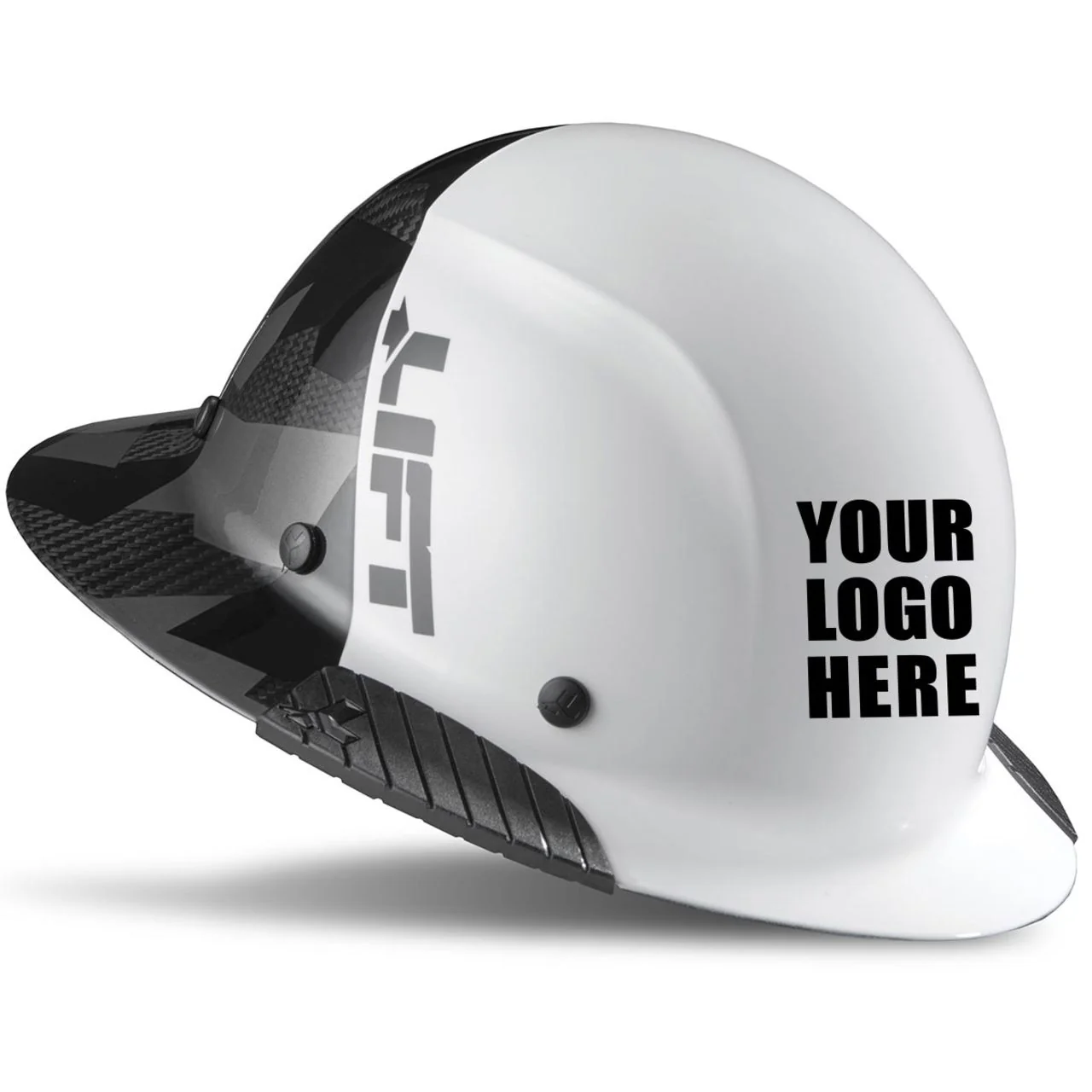 Custom LIFT DAX Full Brim Camo Carbon Hard Hat - Image 8