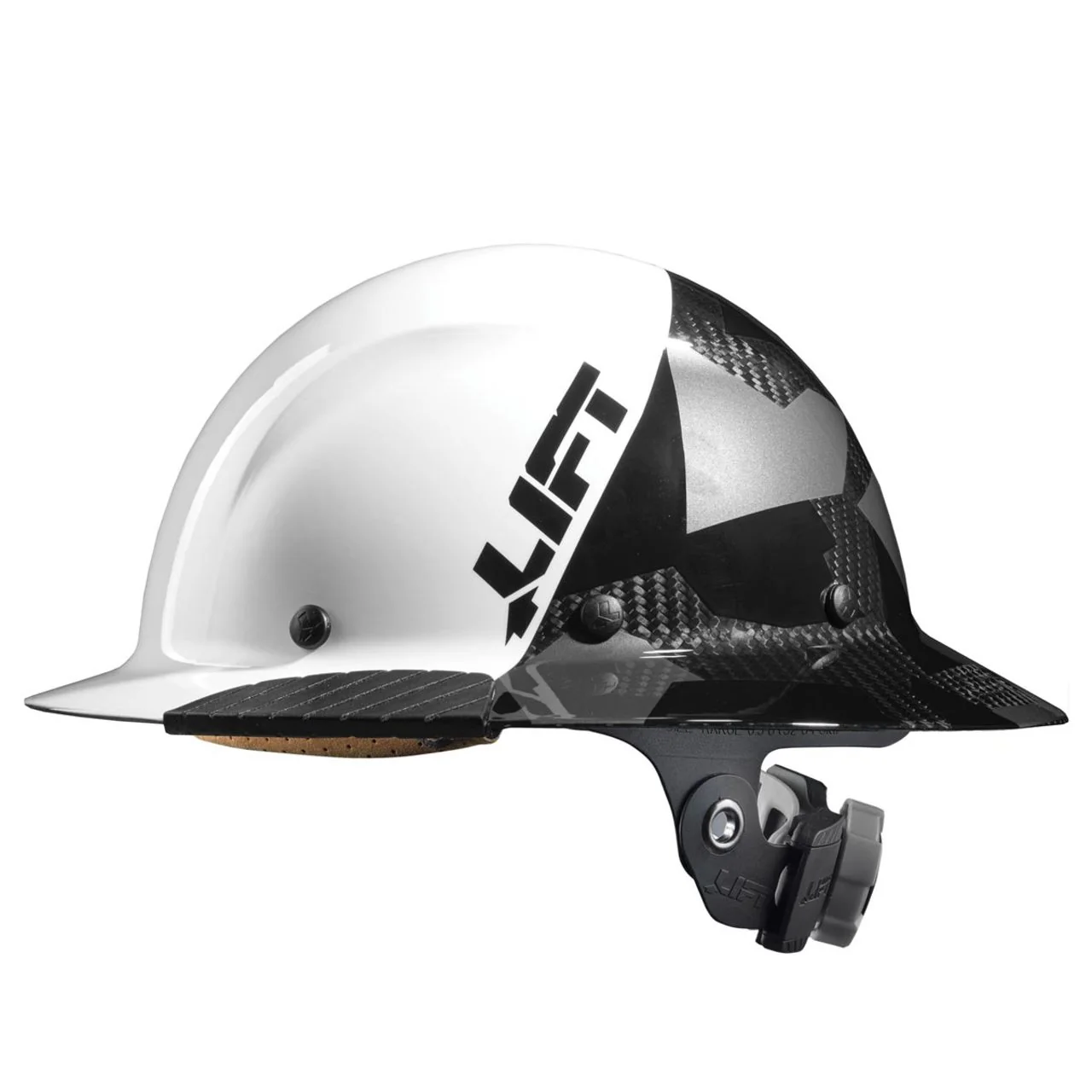 Custom LIFT DAX Full Brim Carbon Hard Hat - Image 4