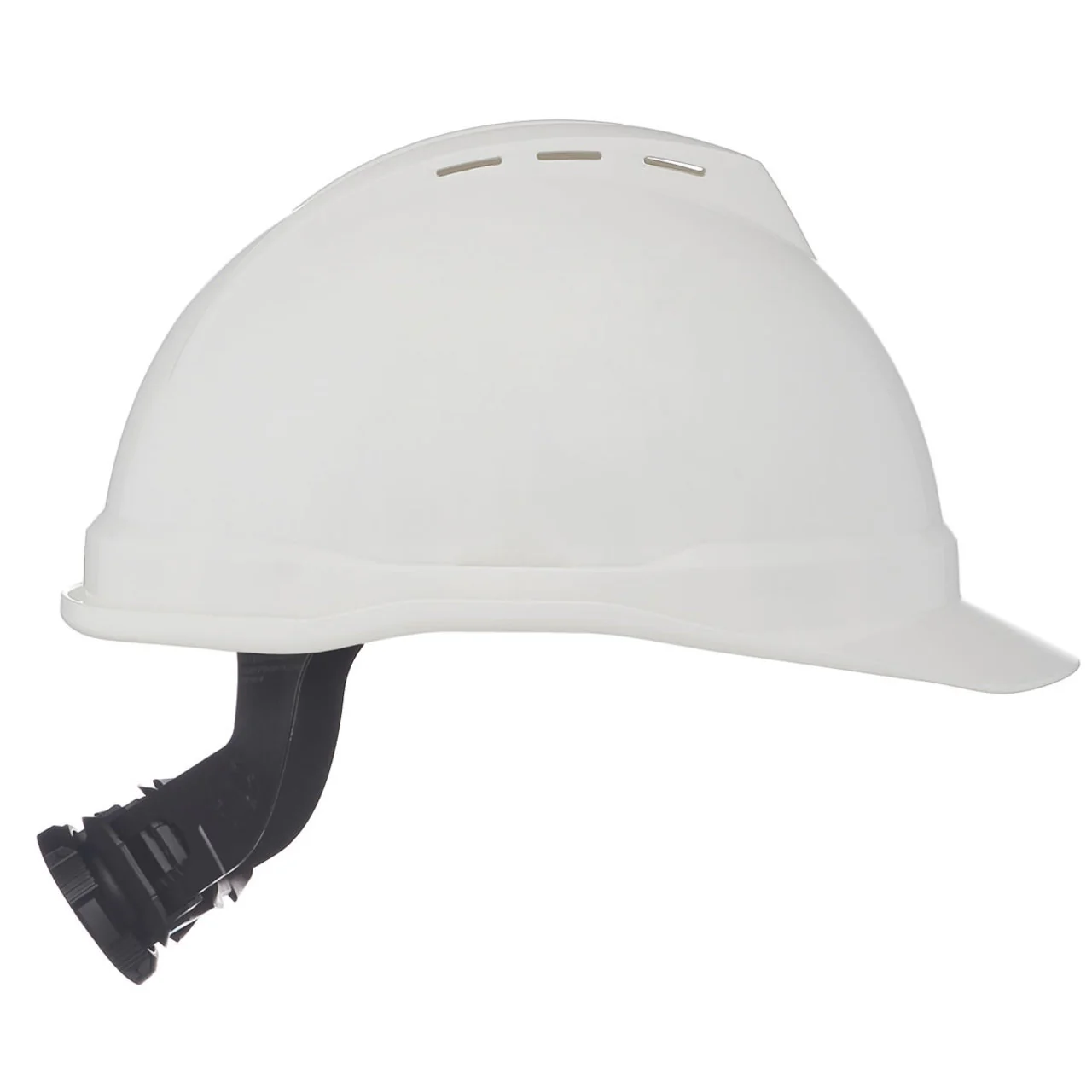 Custom MSA V-Gard 500 Vented Cap Style Hard Hat, Fas-Trac III 4-Point Ratchet Suspension - Image 5