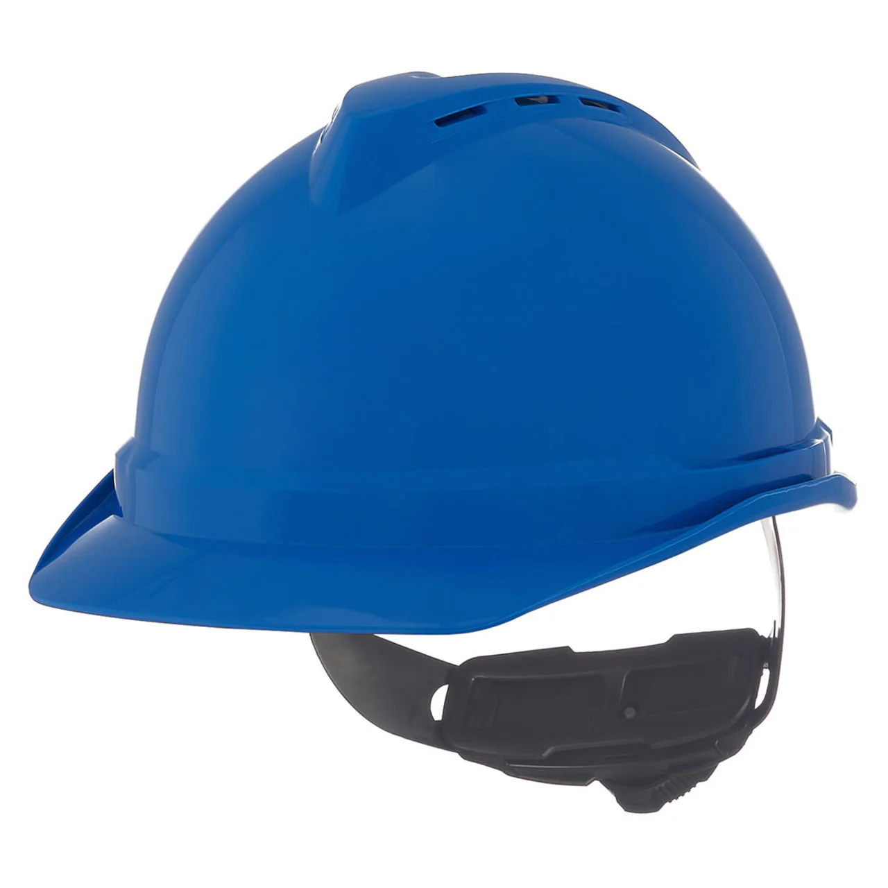 Custom MSA V-Gard 500 Vented Cap Style Hard Hat, Fas-Trac III 4-Point Ratchet Suspension - Image 8