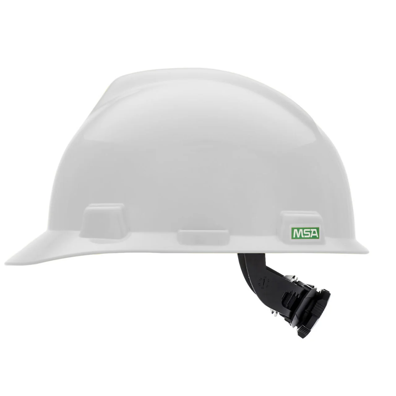 Custom MSA V-Gard Cap Style Hard Hat, Fas-Trac III Ratchet Suspension - Image 4