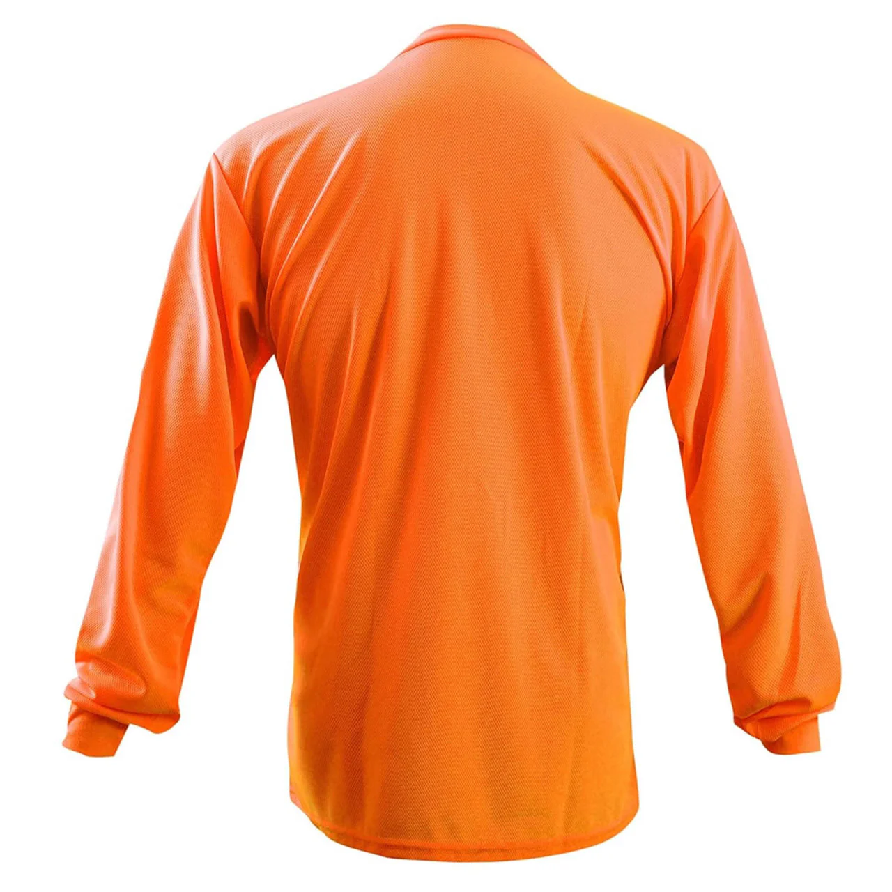 Custom Hi-Vis Long Sleeve T-Shirt, LUX-XLSPB - Image 5