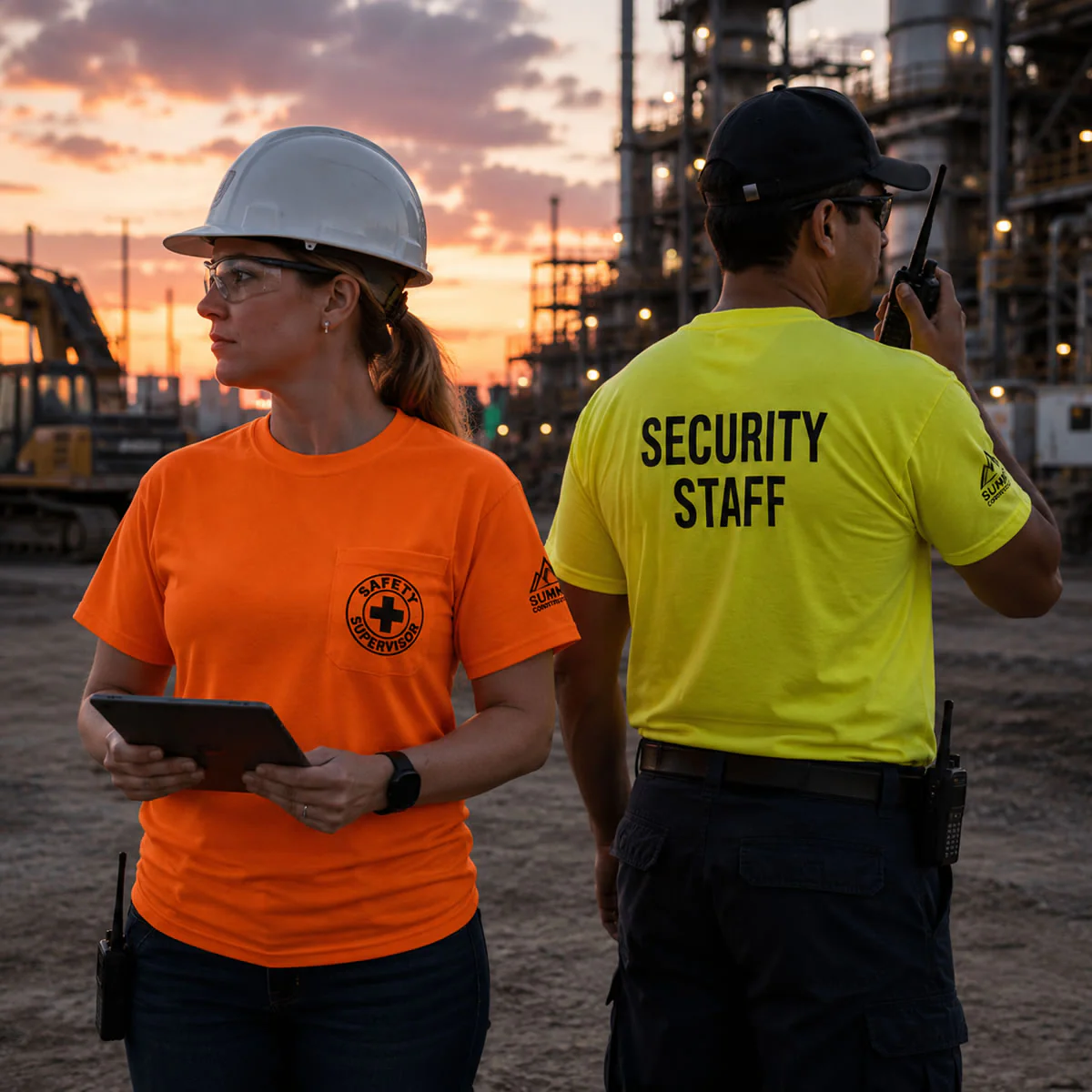 Custom Hi-Vis Short Sleeve T-Shirt, LUX-XSSPB - Image 6