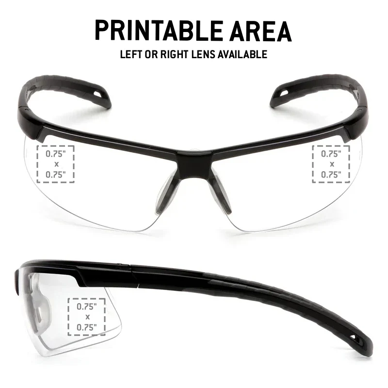 Custom Pyramex Sustainable Ever-Lite Safety Glasses, 12 Pack - Image 2