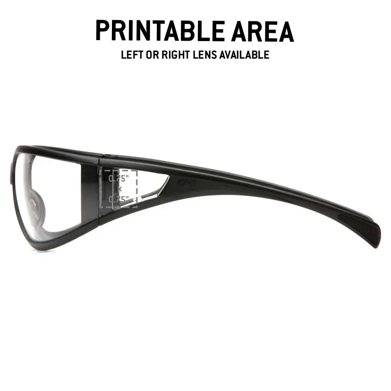 Custom Pyramex Exeter Safety Glasses, 12 Pack - Image 2