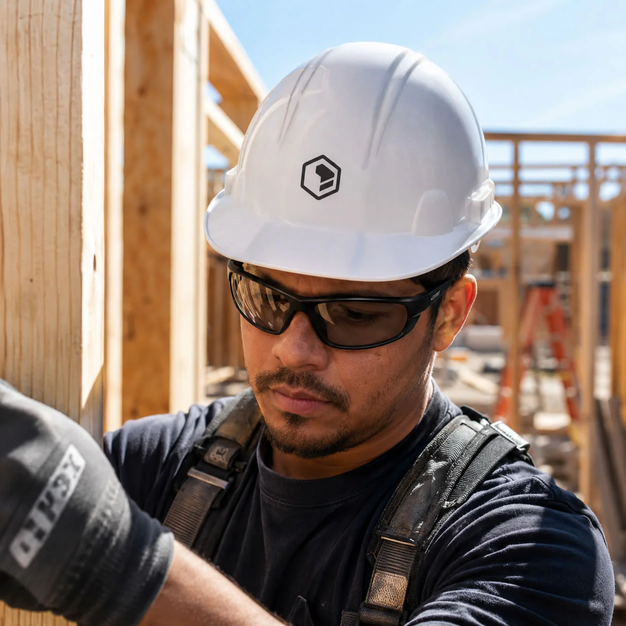 Custom Pyramex SL Series Cap Style Hard Hat, 4-Point Ratchet Suspension - Image 6