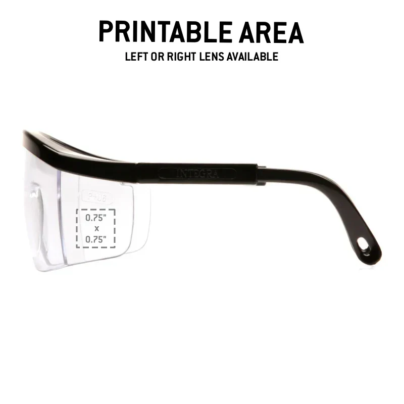 Custom Pyramex Integra Safety Glasses, 12 Pack - Image 2