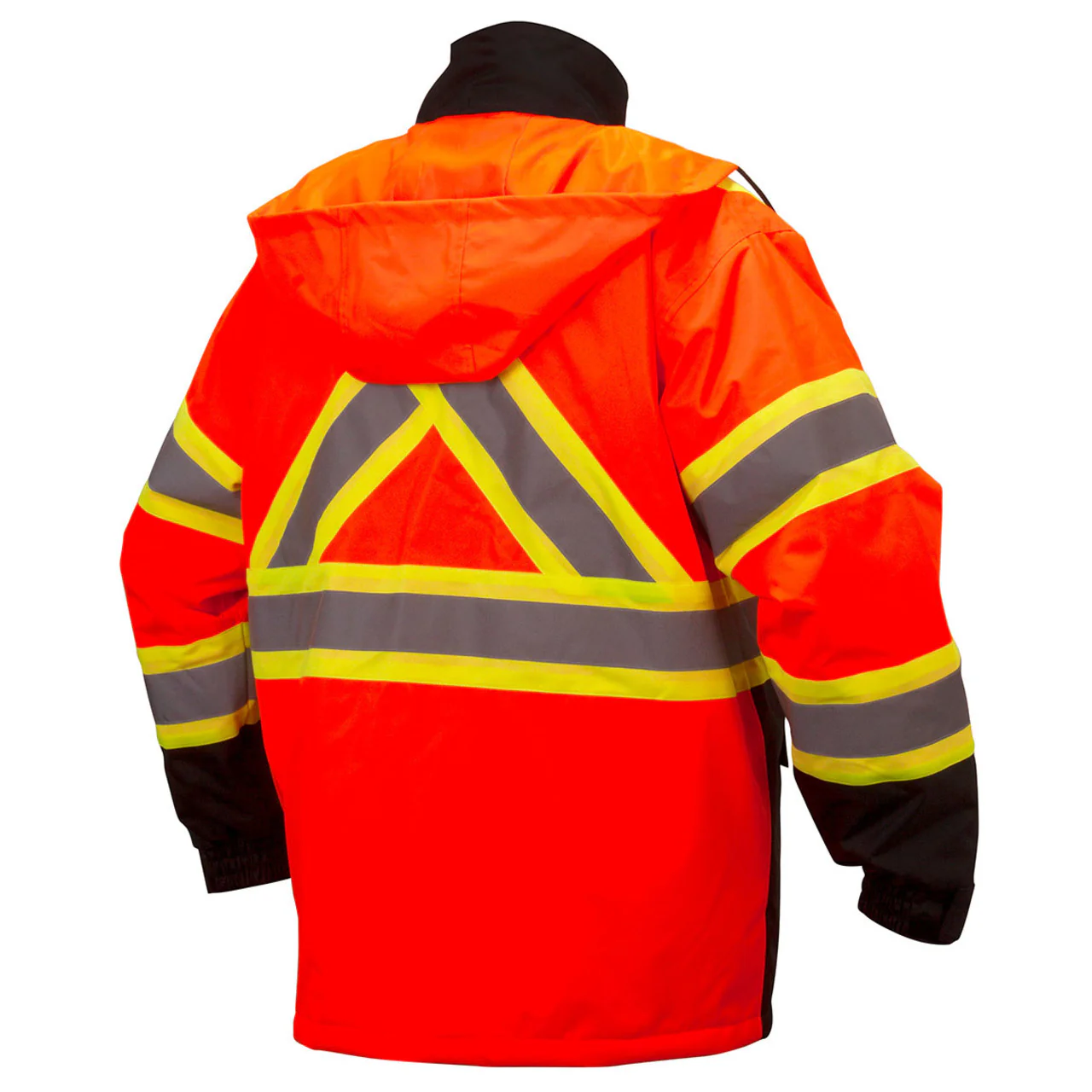 Custom Pyramex RCP32 Type R Class 3 Hi-Vis Waterproof Quilt Lined Jacket with X-Back, Hi-Vis Orange - Image 3