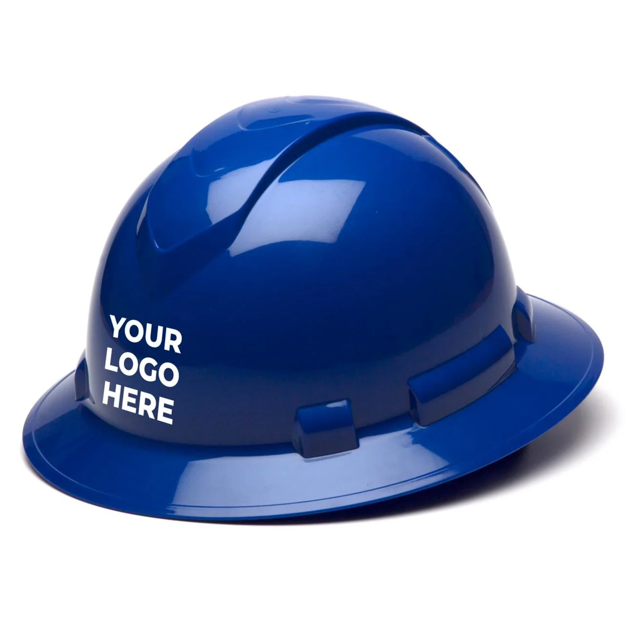 Custom Pyramex Ridgeline Full Brim Hard Hat, 6-Point Ratchet Suspension - Image 10