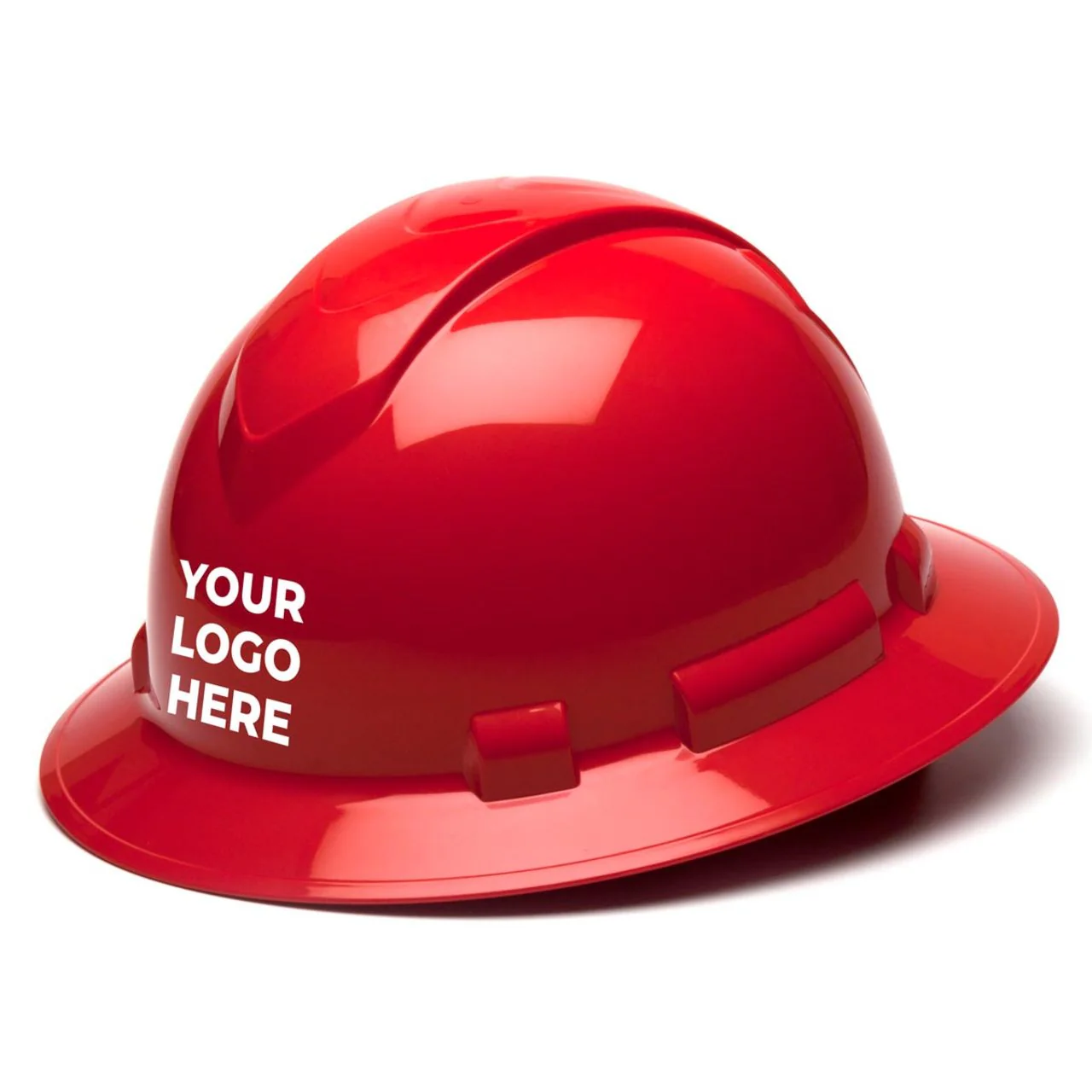 Custom Pyramex Ridgeline Full Brim Hard Hat, 6-Point Ratchet Suspension - Image 8