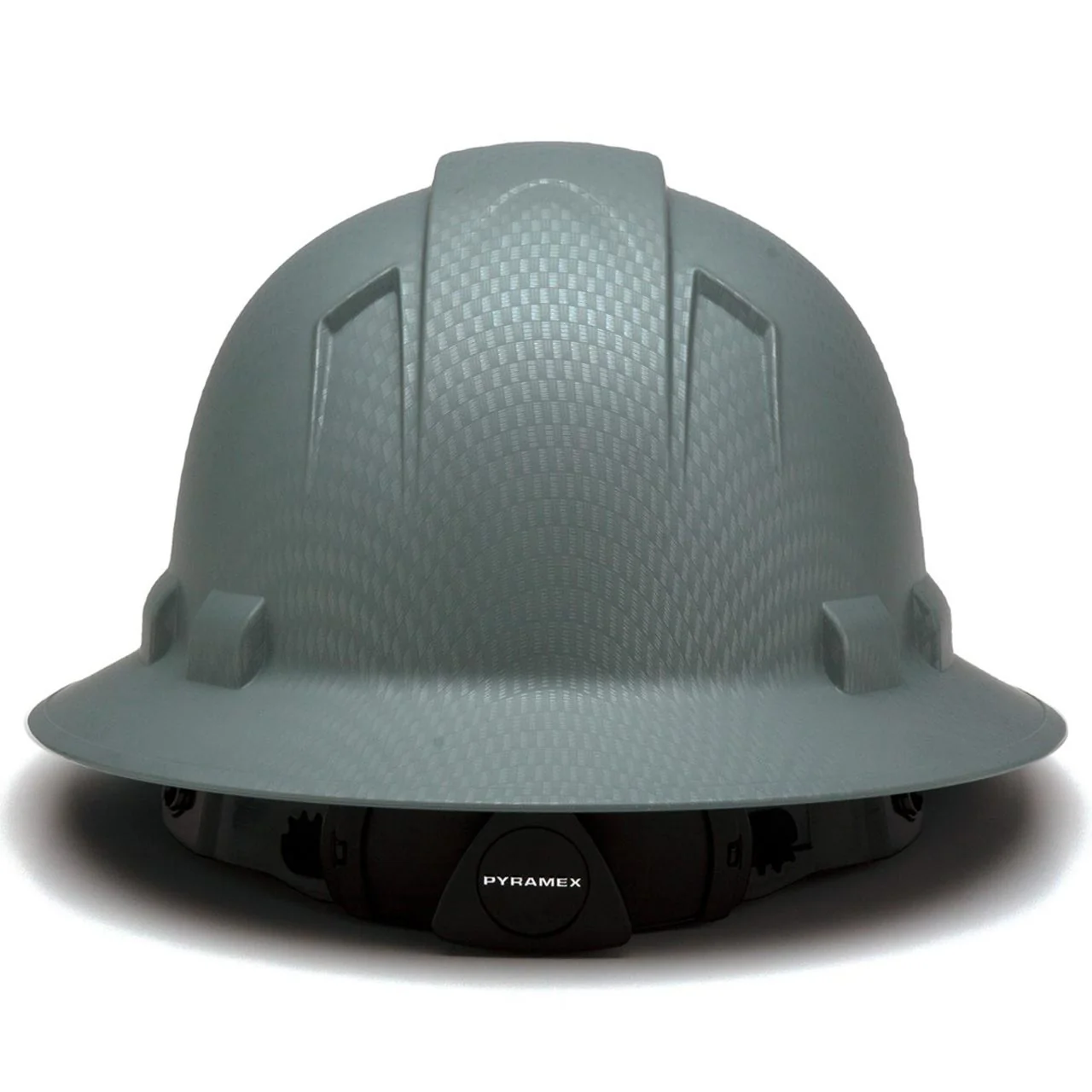 Custom Pyramex Ridgeline HD Full Brim Hard Hat, 4-Point Ratchet Suspension - Image 5