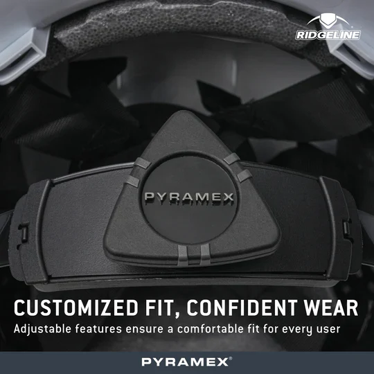 Pyramex Ridgeline T2 Type 2 Full Brim Hard Hat - Image 6