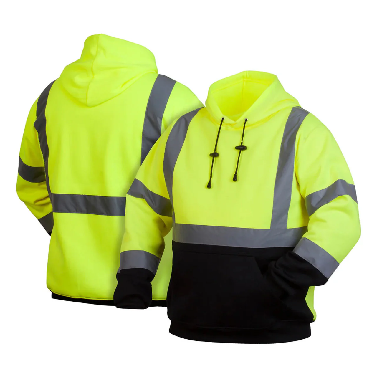 Pyramex RSSH32 Type R Class 3 Hi-Vis Pullover Hooded Sweatshirt - Image 2